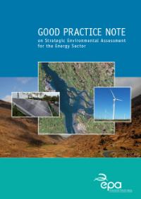 Good practice note on SEA for the Energy Sector cover