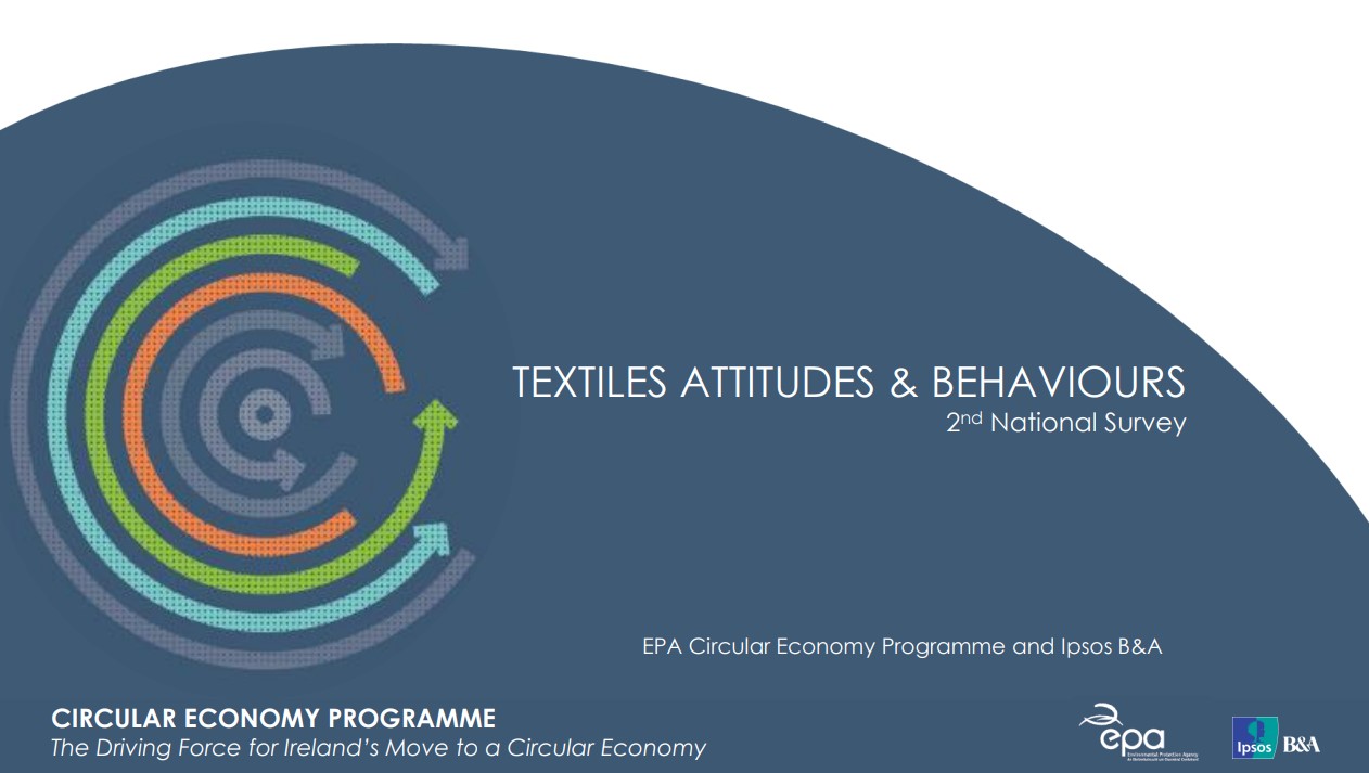 image showing EPA circular economy logo and name of report